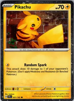 Pikachu - (Cosmo Holo) Promo Miscellaneous Cards & Products 051/162 NM - Pokemon - Image 1