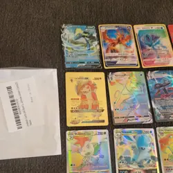 Lot of 21 Custom Pokemon Cards - VMAX, VSTAR, GX - Charizard, Pikachu, Inteleon - Image 2