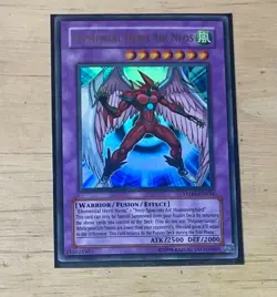 Yu-Gi-Oh Elemental Hero Air Neos STON-EN034 Ultra Rare Card LP - Image 1