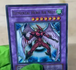 Yu-Gi-Oh Elemental Hero Air Neos STON-EN034 Ultra Rare Card LP - Image 2