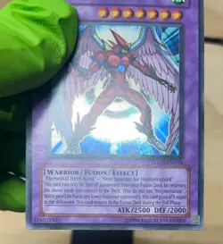 Yu-Gi-Oh Elemental Hero Air Neos STON-EN034 Ultra Rare Card LP - Image 4