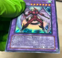 Yu-Gi-Oh Elemental Hero Air Neos STON-EN034 Ultra Rare Card LP - Image 5