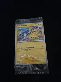 Pokemon TCG Pikachu 190 World Champions 2024 Promo Card SVP EN SEALED - Image 1