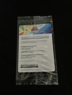 Pokemon TCG Pikachu 190 World Champions 2024 Promo Card SVP EN SEALED - Image 2