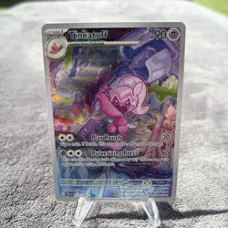 Pokemon TCG Tinkatuff S&V Paldea Evolved Holo Illustration Rare Card 217/193 - Image 1