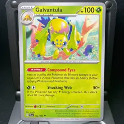 Galvantula - 02/64 - Pokemon Shrouded Fable 2024 - Uncommon Card NM - Image 1