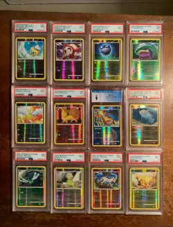 ONE-OF-A-KIND Pokemon Card Collection! Entire Shiny Holo Set (#1-12) in PSA 9! - Image 1