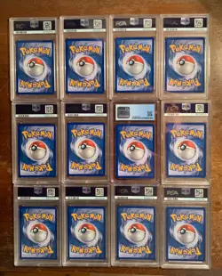 ONE-OF-A-KIND Pokemon Card Collection! Entire Shiny Holo Set (#1-12) in PSA 9! - Image 2