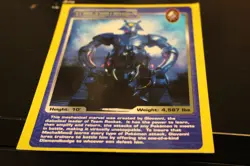 MechaMew2 Jumbo Card - Pokemon Live the Musical 2001 Vintage Mecha Mewtwo LP-NM - Image 1