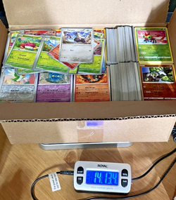 HUGE Pokemon BULK lot 14.75lbs 3000 Cards Common Uncommon HOLO RARE Reverse Holo - Image 1