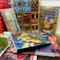 Vintage Pokemon Card Lot 275+ WOTC Neo Holo Charizard, Japanese Promos, Binders - Image 1