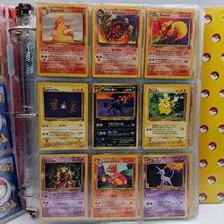 Vintage Pokemon Card Lot 275+ WOTC Neo Holo Charizard, Japanese Promos, Binders - Image 4