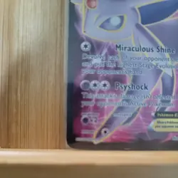 Pokemon Espeon EX Holo Full Art Ultra Rare Card 117/122 Breakpoint NM Near Mint - Image 4