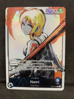 ONE PIECE CARD GAME Pillars Of Strength Nami OP03-040 ENG Pack Fresh - Image 1
