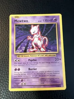 Pokemon Card Mewtwo 51/108 XY Evolutions Non Holo Rare PACK FRESH NM * - Image 1