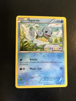 Pokemon TCG Squirtle 14/101 Build-A-Bear Workshop Exclusive NM 2013 - Image 1