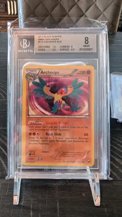 Archeops 110/108 BGS 8 Pokemon Dark Explorers Secret Rare - Near Mint - Image 1