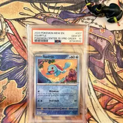 Pokemon TCG Squirtle Svp Black Star Promos 007/165 Holo Promo Promo - Image 1