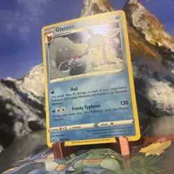 Glaceon - SWSH192 Pokemon Sword & Shield Promo Cards - Holo LP ❄ - Image 2