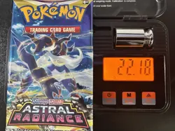 Pokemon Astral Radiance Booster Pack Sealed 22.18g 3.69mm - Image 1