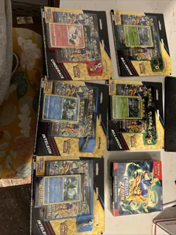 Pokemon Crown Zenith Pin Blister Lot Of 5 New/Sealed And Booster Bundle - Image 1