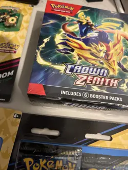 Pokemon Crown Zenith Pin Blister Lot Of 5 New/Sealed And Booster Bundle - Image 5