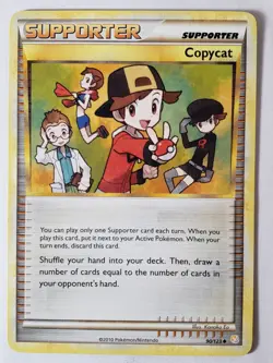 Copycat 90/123 LP - HeartGold SoulSilver Pokemon Card - Kanako Eo Art - Image 1