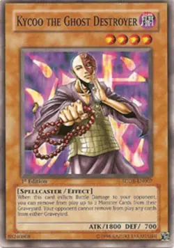 Yugioh! MP Kycoo the Ghost Destroyer - SDDE-EN007 - Common - 1st Edition Moderat - Image 1