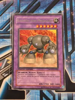 Elemental Hero Mudballman MDP2-EN002 Rare Limited Edition - Image 1