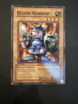 1996 Beaver Warrior - SDY-005 - YuGiOh - Image 1