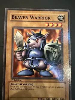 1996 Beaver Warrior - SDY-005 - YuGiOh - Image 4