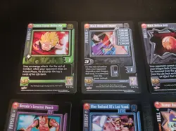 Dragon Ball Gt CCG Score 2004 18 Card Lot Vintage LP Mixed Sets 1 Foil - Image 2