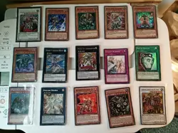 Yu-Gi-Oh Collectors Tin Promo 23 Cards lot. Mixed Bag. L/P. 6 Secrets 17 Supers - Image 1