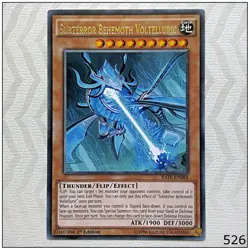Subterror Behemoth Voltelluric - RATE-EN084 - Rare 1st Edition Yugioh - Image 1