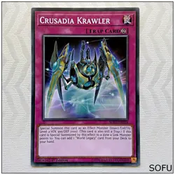 Crusadia Krawler - SOFU-EN074 - Common 1st Edition Yugioh - Image 1