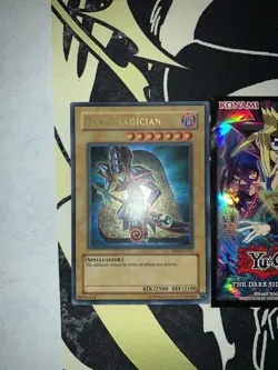 Yugioh! Dark Magician - DB1-EN102 - Ultra Rare - Unlimited Edition 152 💎NM💎 - Image 1