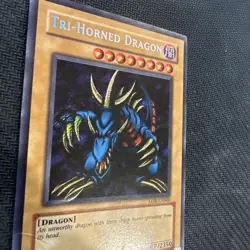 Tri-Horned Dragon LOB-EN000 Legend of Blue Eyes White Dragon (25th... - Image 3
