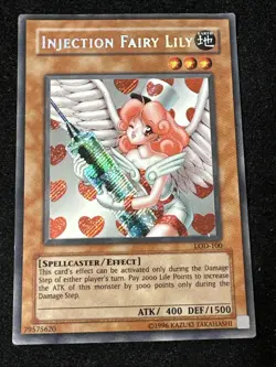 Injection Fairy Lily HP LOD Legacy of Darkness Yugioh Damage - Image 1
