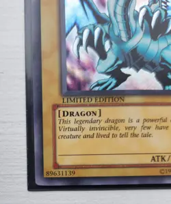 Yugioh! LP Blue-Eyes White Dragon - FL1-EN001 - Secret Rare - Limited Edition - Image 4