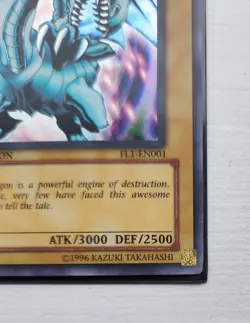 Yugioh! LP Blue-Eyes White Dragon - FL1-EN001 - Secret Rare - Limited Edition - Image 5