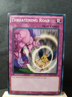 Threatening Roar 1st Edition [MP] - Yu-Gi-Oh! YS16 [Common] - Image 1