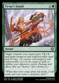 1 x Tyvar's Stand - Phyrexia: All Will Be One - NM-Mint - MTG - Image 1