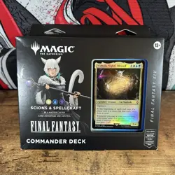 SEALED Magic The Gathering Final Fantaxy XIV Commander Deck Scions & Spellcraft - Image 1