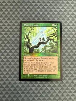 MTG Open the Way #73 Foil Retro Frame Rare MOM: The Aftermath (MAT) - Image 1