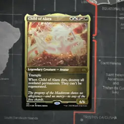 MTG FOIL Child of Alara Foil Etched - Double Masters 2022 #481 - Image 1