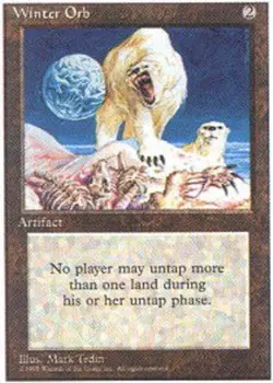 1 x Winter Orb - Fourth Edition - NM-Mint - MTG - Image 1