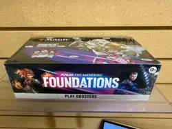 Magic the Gathering Foundations Play Booster Box NEW SEALED - Image 1