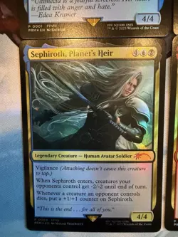 MTG Final Fantasy Four Promo Cards Foil Magic The Gathering Costco - Image 3