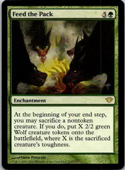 Magic the Gathering Feed the Pack Dark Ascension MTG Free Shipping! - Image 1