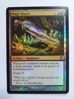 MTG Bling - Foil - Mage Slayer - Alara Reborn - Modern, Commander, Cube -B44 - Image 1